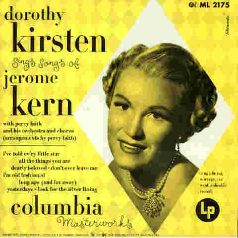 Dorothy Kirsten Sings Kern